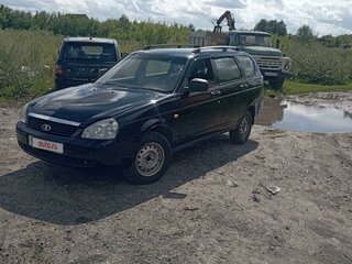2010 Lada (ВАЗ) Priora I, чёрный, 350000 рублей, вид 2