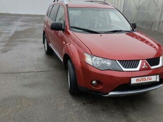 2007 Mitsubishi Outlander II, красный, 870000 рублей, вид 1