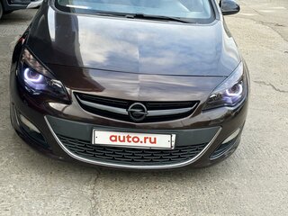 2014 Opel Astra J Рестайлинг, коричневый, 1120000 рублей, вид 2