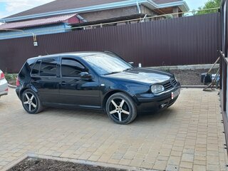 1999 Volkswagen Golf IV, чёрный, 650000 рублей, вид 2