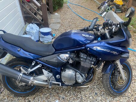 2003 Suzuki Bandit 1200, синий, 290000 рублей, вид 4