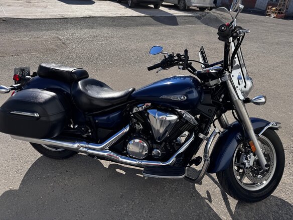 2012 Yamaha XVS1300, синий, 800000 рублей - вид 1