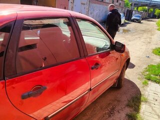 2010 Lada (ВАЗ) Kalina I, красный, 175000 рублей, вид 2