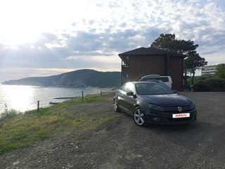 2012 Volkswagen Eos I Рестайлинг, чёрный, 1550000 рублей, вид 2