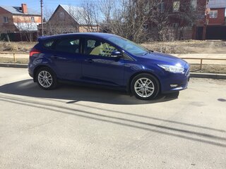 2015 Ford Focus III Рестайлинг, синий, 1177700 рублей, вид 1