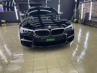 2019 BMW 5 серии M550d xDrive VII (G30/G31/G38), чёрный, 5100000 рублей, вид 2
