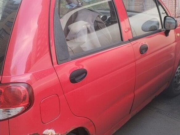 2013 Daewoo Matiz I Рестайлинг, красный, 180000 рублей - вид 2