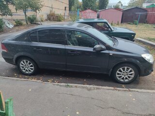 2008 Opel Astra H Рестайлинг, чёрный, 500000 рублей, вид 2