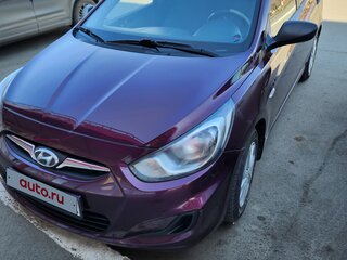 2012 Hyundai Solaris I, фиолетовый, 870000 рублей, вид 1