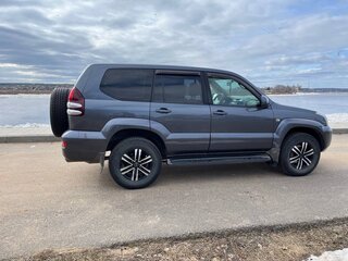 2008 Toyota Land Cruiser Prado 5-speed 120 Series Рестайлинг, серый, 2900000 рублей, вид 4