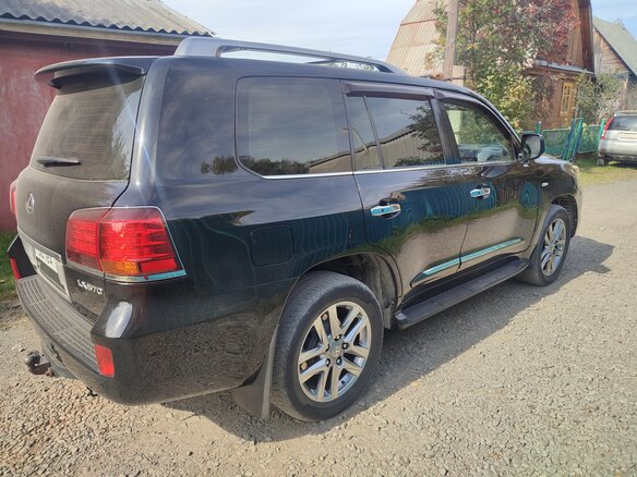 2008 Lexus LX 570 III, чёрный, 3350000 рублей - вид 3