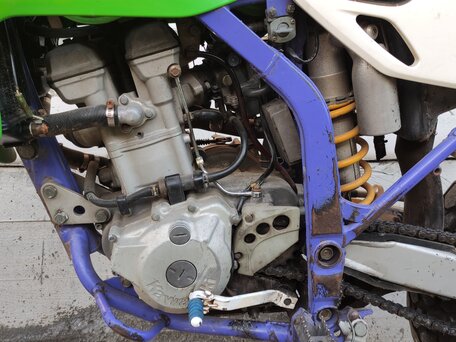 1999 Kawasaki KLX 250, зелёный, 200000 рублей, вид 4