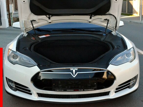 2015 Tesla Model S P85D I, белый - вид 8