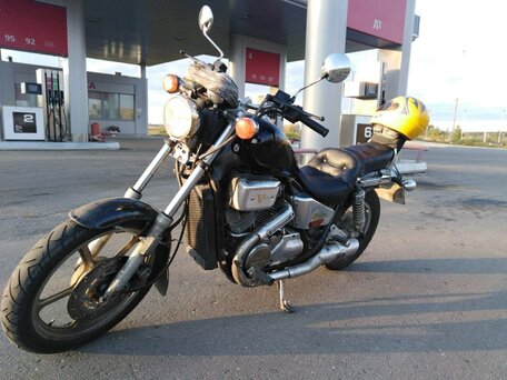 1986 Honda NV 750, чёрный, 200000 рублей, вид 2