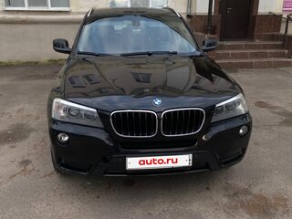 2013 BMW X3 20d xDrive II (F25), чёрный, 1710000 рублей, вид 2
