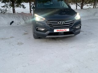 2016 Hyundai Santa Fe III Рестайлинг, синий, 2799000 рублей, вид 3