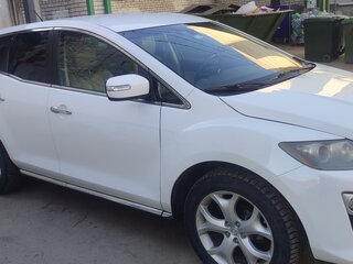 2010 Mazda CX-7 I Рестайлинг, белый, 700000 рублей, вид 2