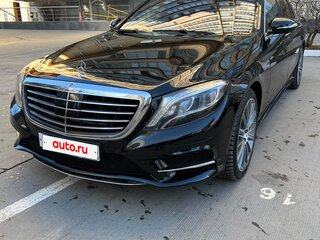 2014 Mercedes-Benz S-Класс 500 Long VI (W222, C217), чёрный, 5400000 рублей, вид 4