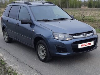 2014 Lada (ВАЗ) Kalina II, серый, 375000 рублей, вид 3