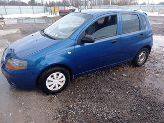 2005 Chevrolet Aveo I, синий, 355000 рублей, вид 5