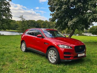 2019 Jaguar F-Pace I, красный, 3790000 рублей, вид 2