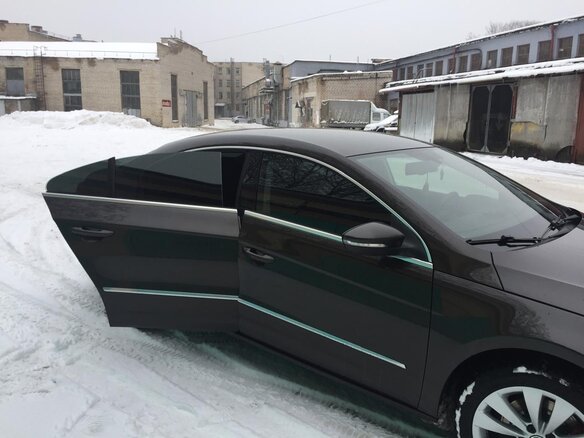 2014 Volkswagen Passat CC I Рестайлинг, коричневый, 1890000 рублей - вид 5