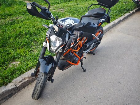 2014 KTM 390 Duke, оранжевый, 380000 рублей, вид 2