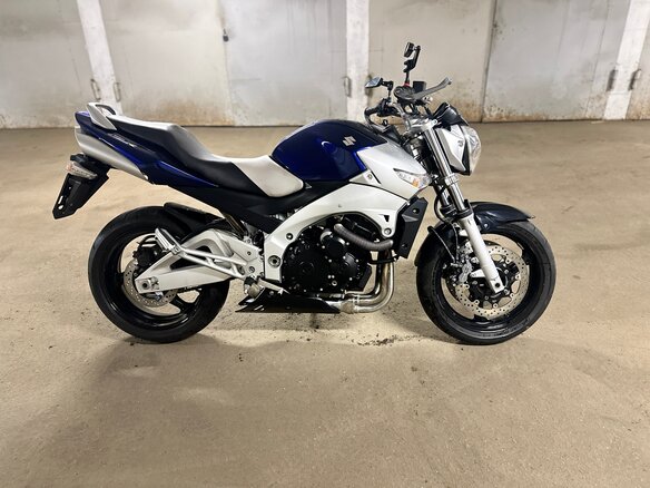 2007 Suzuki GSR 600, синий - вид 3