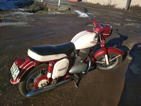 1967 Jawa 250, пурпурный, 254715 рублей - вид 2