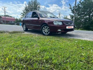 2007 Hyundai Accent ТагАЗ II, красный, 350000 рублей, вид 5