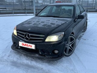 2007 Mercedes-Benz C-Класс 280 III (W204), чёрный, 1100000 рублей, вид 2
