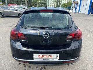 2013 Opel Astra J Рестайлинг, чёрный, 960000 рублей, вид 4