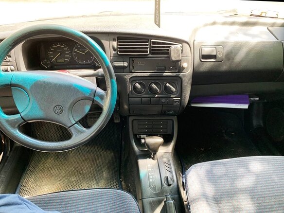 1991 Volkswagen Golf III, голубой - вид 4