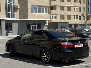 2015 Toyota Camry VII (XV50) Рестайлинг, чёрный, 1780000 рублей, вид 4