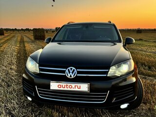 2011 Volkswagen Touareg II, чёрный, 1850000 рублей, вид 5