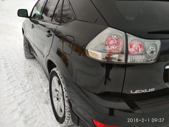 2005 Lexus RX 330 II, чёрный - вид 17