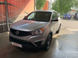 2013 SsangYong Actyon II Рестайлинг, серебристый, 1100000 рублей, вид 3