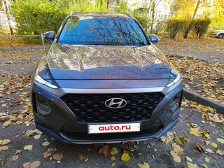2019 Hyundai Santa Fe IV, серый, 3200000 рублей, вид 2