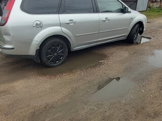 2006 Ford Focus II, серебристый, 330000 рублей, вид 2