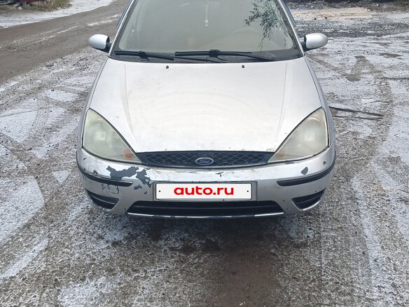 2004 Ford Focus I Рестайлинг, серебристый, 150000 рублей - вид 1