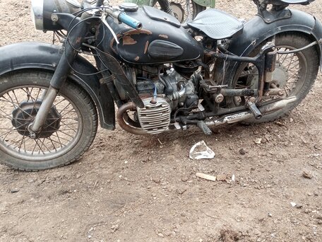 1966 AJS Model 18, чёрный, 100000 рублей, вид 2