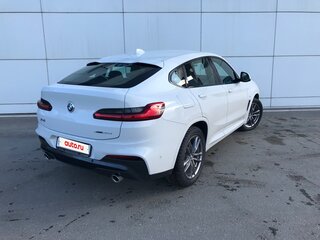 2018 BMW X4 20d II (G02), белый, 5200000 рублей, вид 4