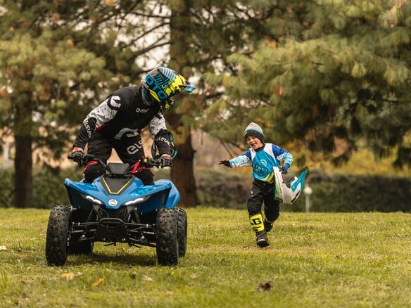 2026 CFMoto CFORCE 110, синий, 299900 рублей - вид 22