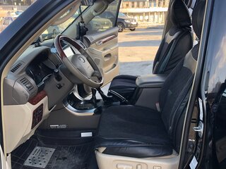 2007 Toyota Land Cruiser Prado 5-speed 120 Series Рестайлинг, чёрный, 2190000 рублей, вид 1