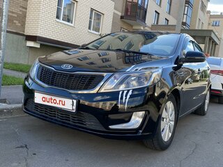2012 Kia Rio 5-speed III, чёрный, 850000 рублей, вид 1