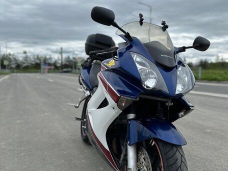 2007 Honda VFR 800, синий, 400000 рублей, вид 2