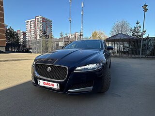 2017 Jaguar XF II, синий, 1870000 рублей, вид 3