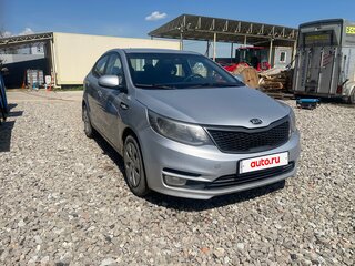 2016 Kia Rio III Рестайлинг, серый, 570000 рублей, вид 3