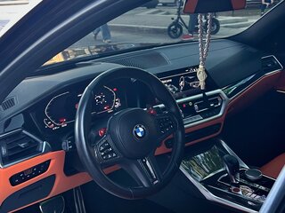 2021 BMW M3 Competition Package VI (G80), чёрный, 7400000 рублей, вид 3