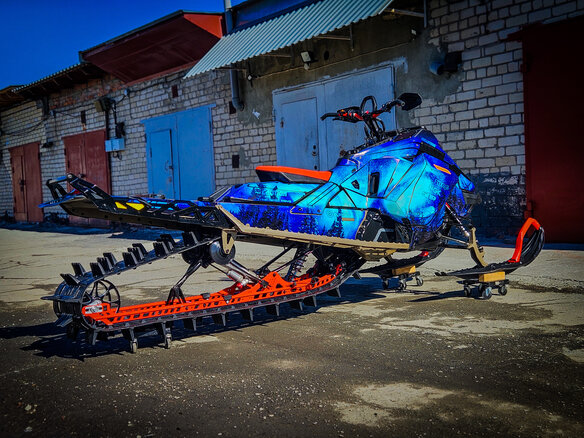 2021 BRP Ski-Doo Summit 850, синий, 1550000 рублей - вид 7